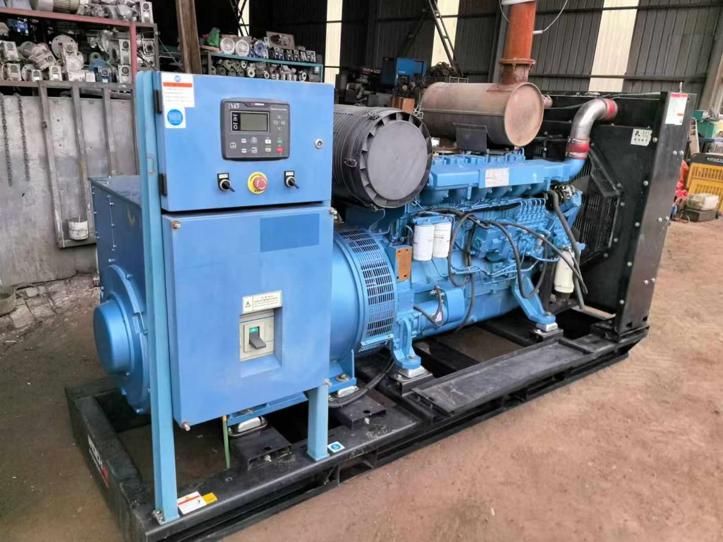 弥勒500kW 柴油发电机组可带动设备功率的计算公式是什么？