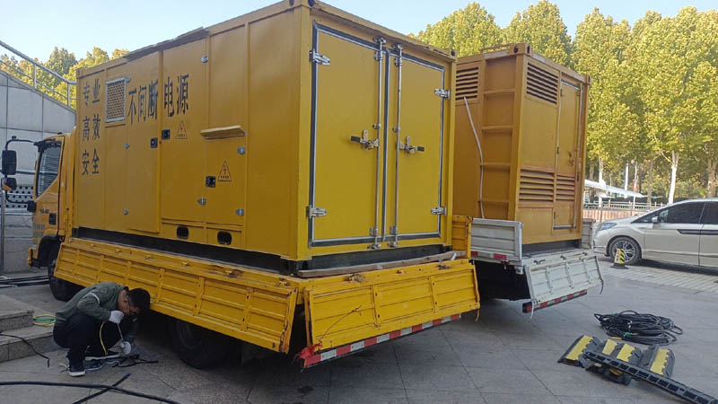 弥勒柴油发电机组和UPS电源配合使用时的注意事项